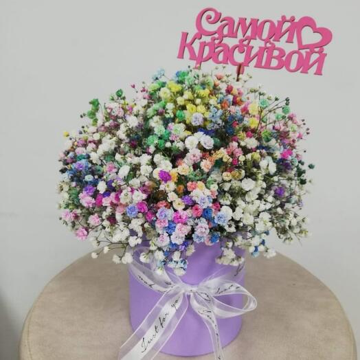 Цветы в коробке