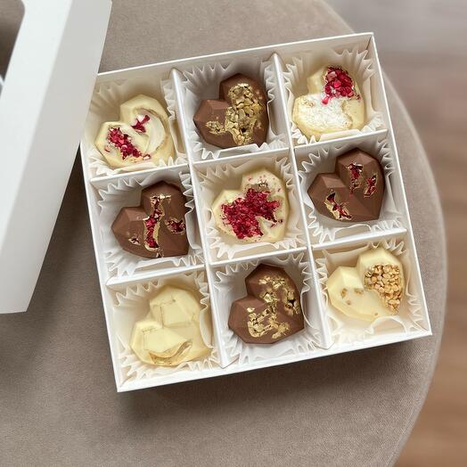 Шоколад ручной работы 9шт маме ️