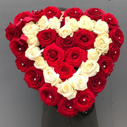 Roses heart