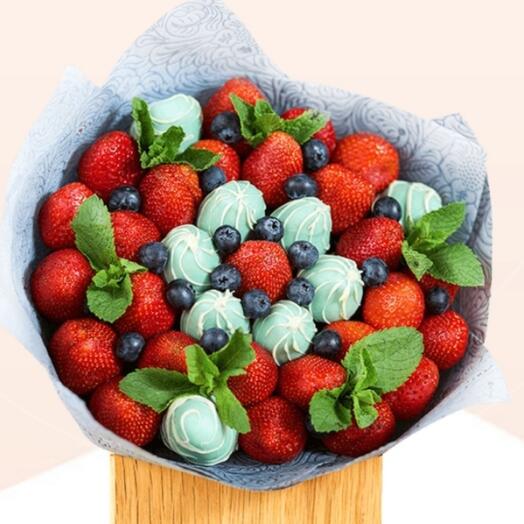 Strawberries in chocolate Women's Rose