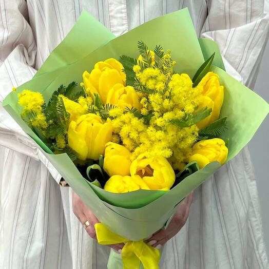 Солнечные тюльпаны