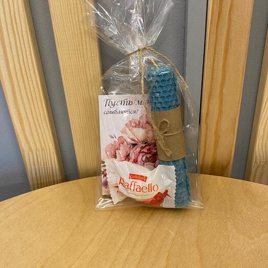 Подарочный пакет "Свечка"