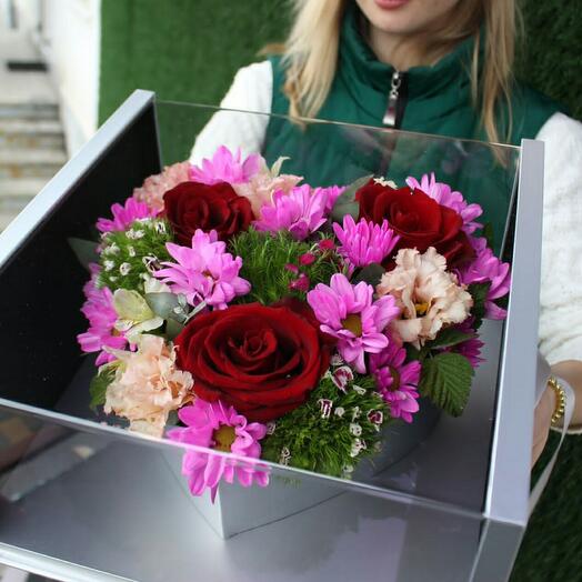 Сердце в эксклюзивной 3д коробке
