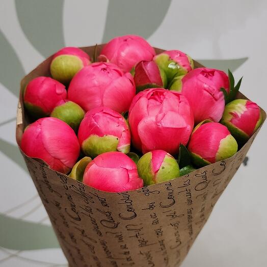 15 peonies