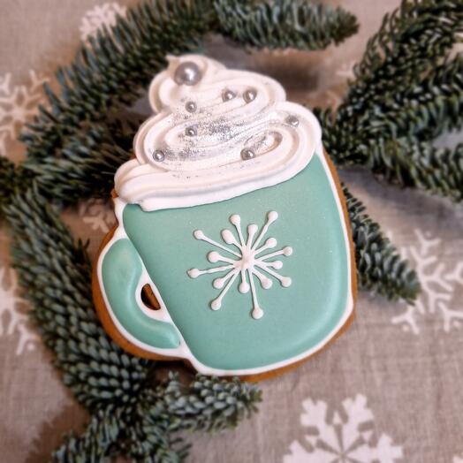 Пряник Новорічний "Капучино-2"