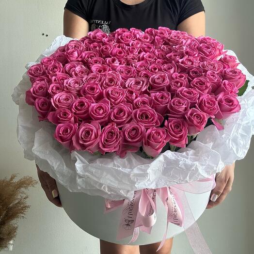 101 роза Аква 💞