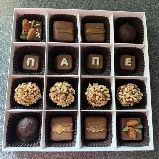 Assorted candy set for Dad as a gift