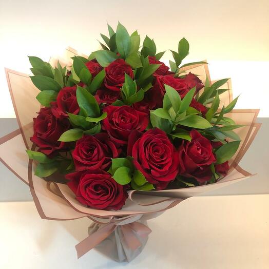 Twenty Red Roses Bouquet