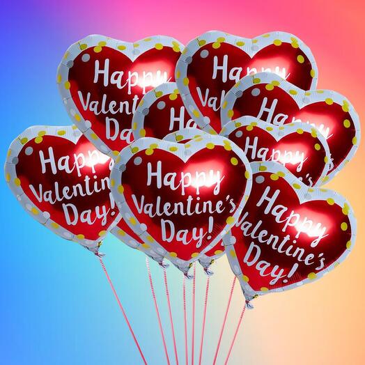 11 Happy Valentine s Day Balloons A