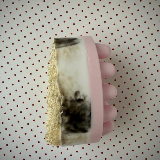 Мыло с люфой «КОРОВКА»