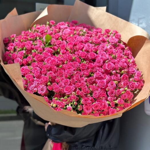 Rosetas de frambuesa