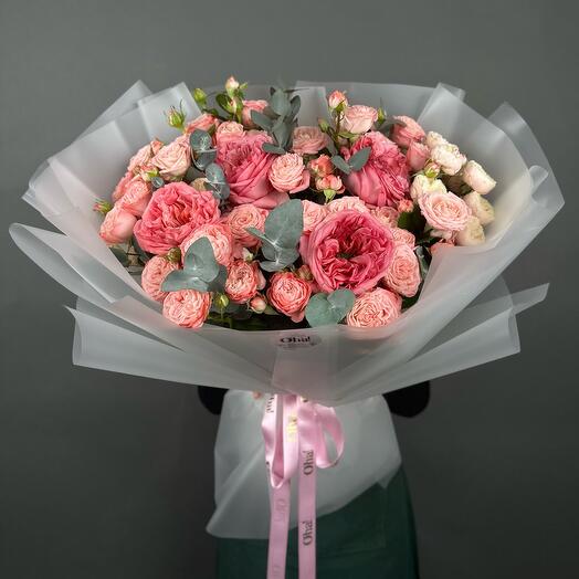 Bouquet L mix of roses