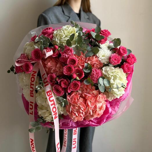 Букет "Счастье", размер XL