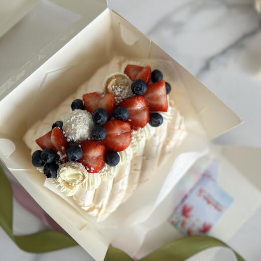 Меренговый рулет 600 грамм