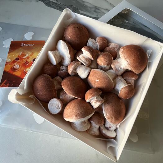 Зефир яблочный «Грибочки» в подарок маме на День матери