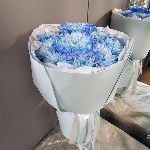 Букет из кустовых хризантем