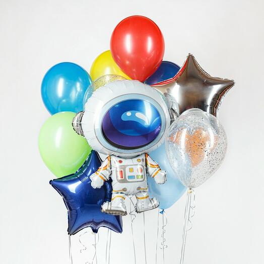 A set of balls for children "Near Space" 11 pcs