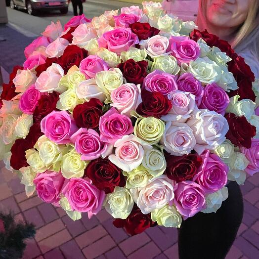 Mix 101 roses