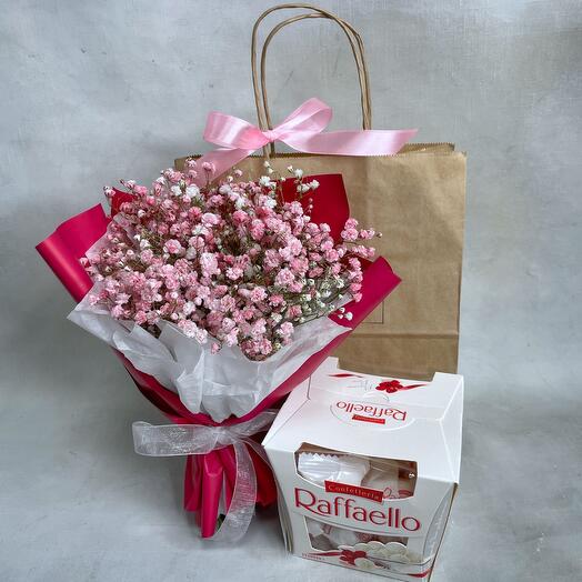 Сет Raffaello Apricot (гипсофила)