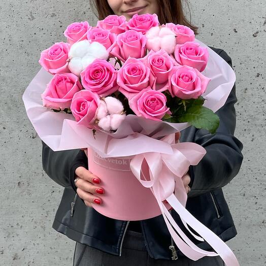 Цветы в коробке
