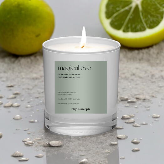 Magical Eve - Luxury Scented Candle (White)