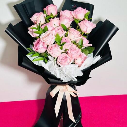 Pink Ohara Rose Bouquets