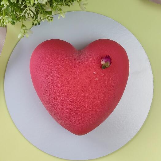NEW Mousse Cake-Vanilla-Strawberry heart