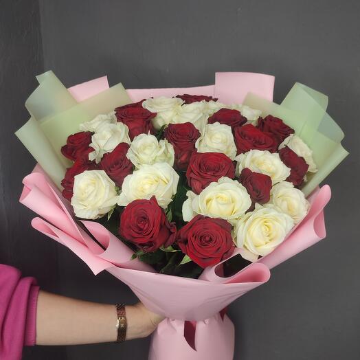 Микс роз 31шт