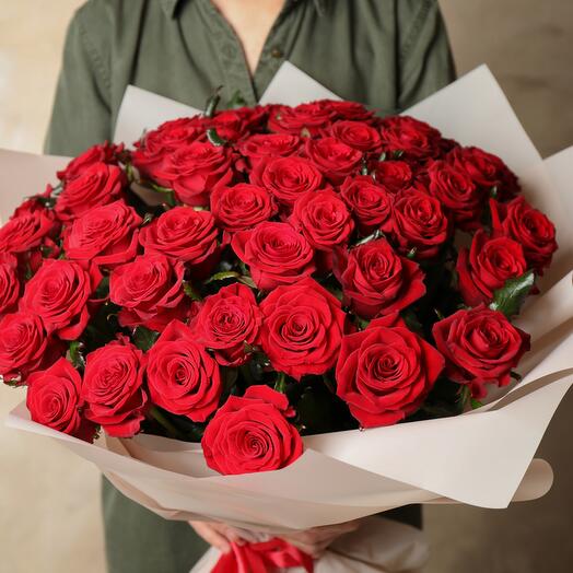 Ravishing 75 Red Roses