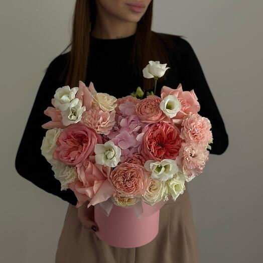 Цветы в коробке