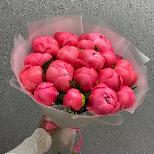 Bouquet of peonies "peonies, peonies, peonies"