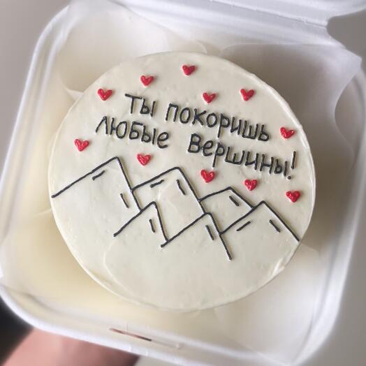 Бенто торт горы