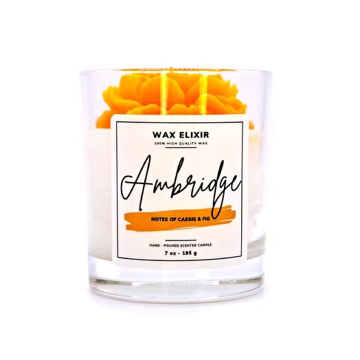 Ambridge Luxury Scented Flower Candle