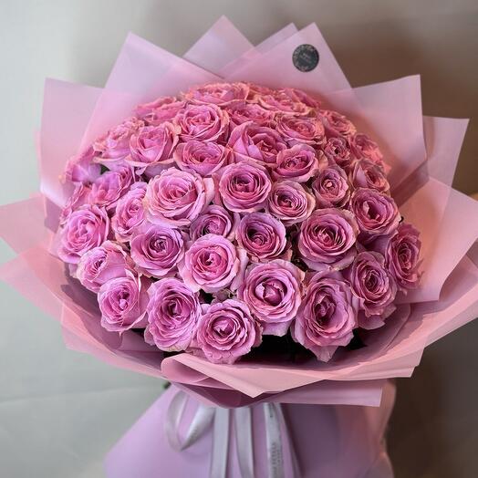 PINK ROSES HAND BOUQUET