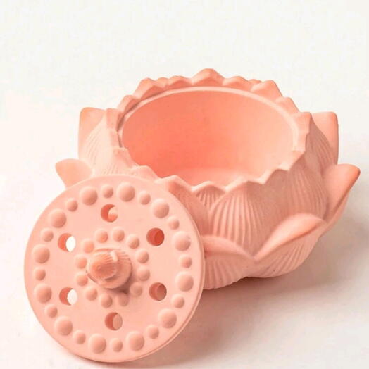 Lotus incense burner