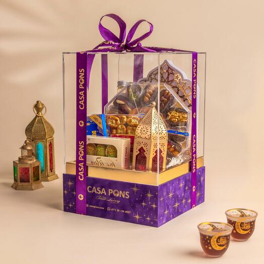 Small Dreamy Ramadan Basket Purple