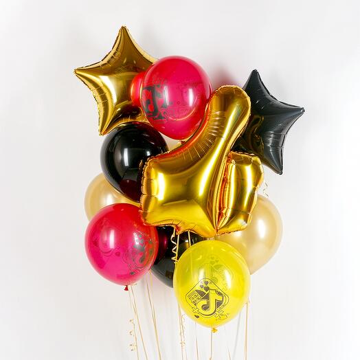 Set of balloons "Like Time" of 11 pieces