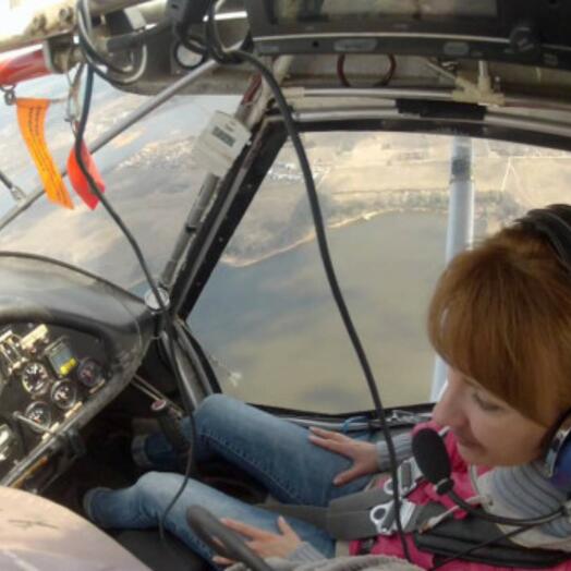 Flight by plane with control - 40 min