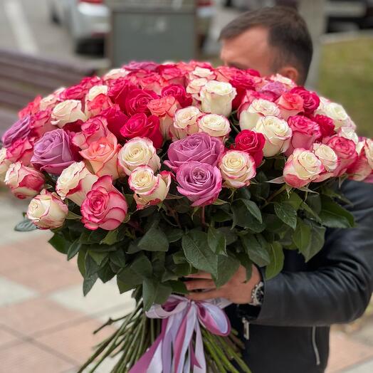 101 РОЗА АССОРТИ