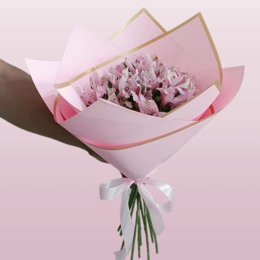 Pink Alstroemeria Bouquet