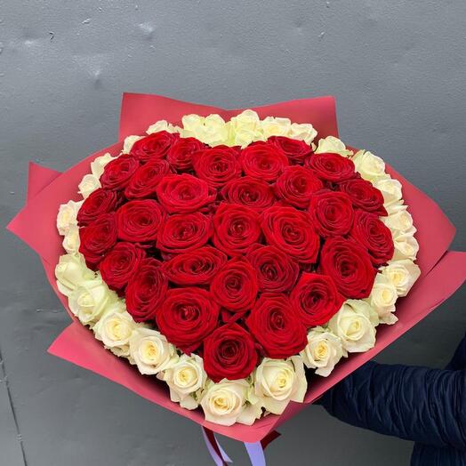 Букет сердце 💓