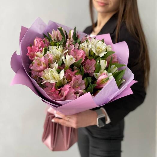 Ramo de alstroemeria 15 piezas