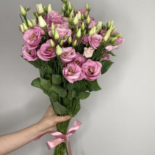 Букет из Розовой Эустомы Лизиантус💝