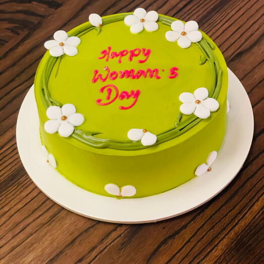 Women s day pistachio cake