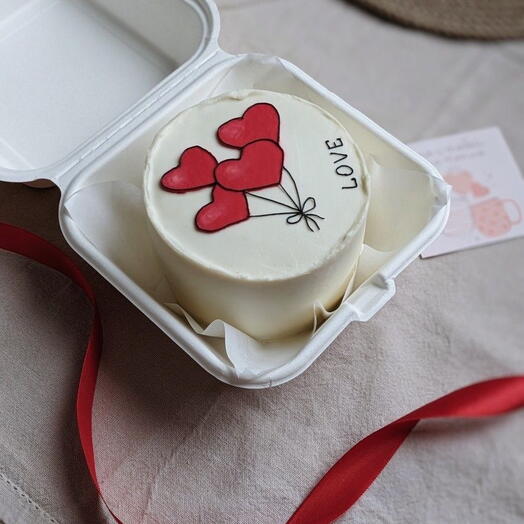 Бенто-торт Бенто-торт «LOVE» – сладкое признание в чувствах ️🎂 для любимых/парня/подруги/сестры/мамы