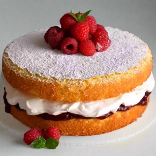 Gluten free Dairy-free Victoria Sponge Cake