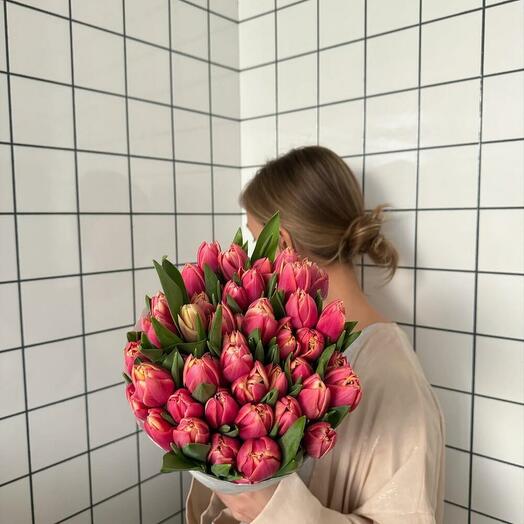 Her dream tulips