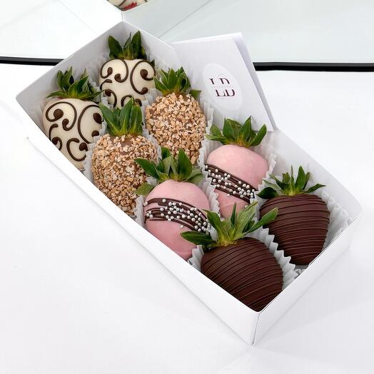 Набор «Брюссель» из клубники в шоколаде