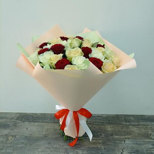 35 роз микс🌹