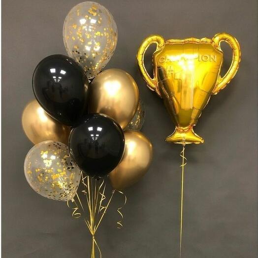 Черно золотой сет Мой чемпион